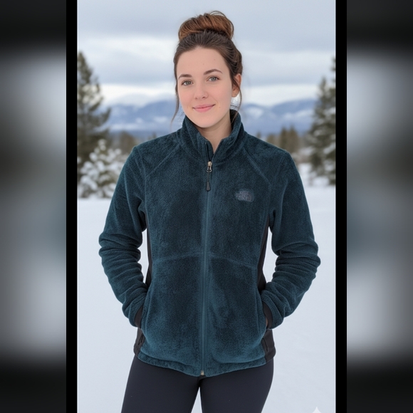 The North Face Women's Fleece Jacket  Size M - Picture 3 of 13